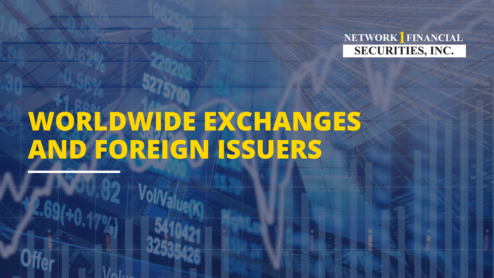 Worldwide exchanges and foreign issuers