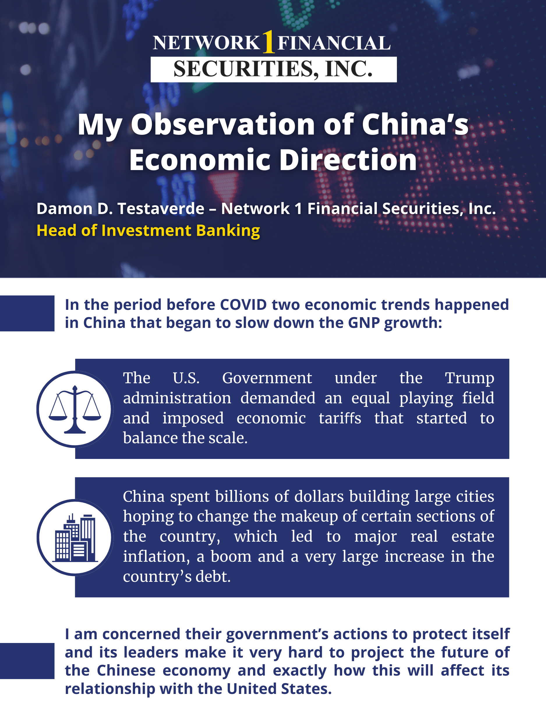 My Observation of Chinas Economic Direction 1